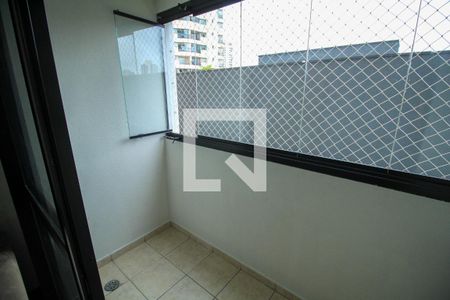 Varanda da Sala/Cozinha de apartamento para alugar com 2 quartos, 56m² em Vila Bertioga, São Paulo