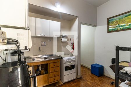 Cozinha de kitnet/studio à venda com 1 quarto, 33m² em Centro, São Paulo