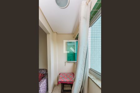 Varanda da Sala de apartamento à venda com 3 quartos, 77m² em Barro Preto, Belo Horizonte