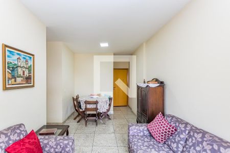 Sala de apartamento à venda com 3 quartos, 77m² em Barro Preto, Belo Horizonte