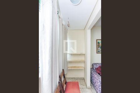 Varanda da Sala de apartamento à venda com 3 quartos, 77m² em Barro Preto, Belo Horizonte