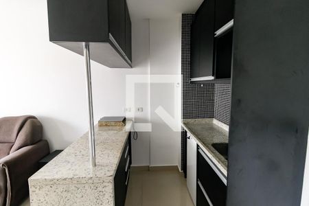 Studio para alugar com 32m², 1 quarto e 1 vaga Studio para alugar com 32m², 1 quarto e 1 vagaCozinha