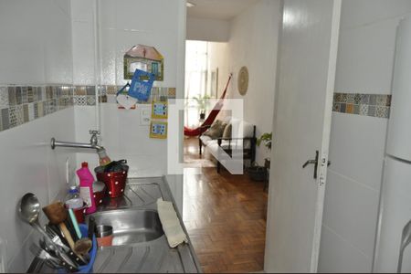 Cozinha de apartamento à venda com 3 quartos, 71m² em Riachuelo, Rio de Janeiro