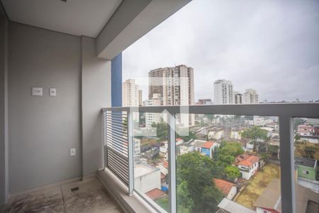 Varanda de kitnet/studio à venda com 1 quarto, 28m² em Vila Clementino, São Paulo