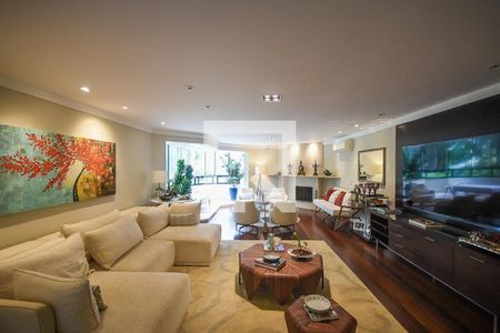 Sala de apartamento à venda com 4 quartos, 233m² em Paineiras do Morumbi, São Paulo