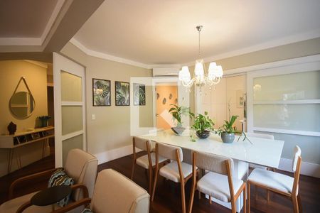 Sala de Jantar de apartamento à venda com 4 quartos, 233m² em Paineiras do Morumbi, São Paulo