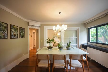 Sala de Jantar de apartamento à venda com 4 quartos, 233m² em Paineiras do Morumbi, São Paulo
