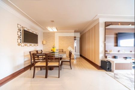 Sala de apartamento à venda com 3 quartos, 108m² em Jardim Bela Vista, Santo André