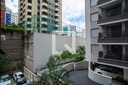 Vista da Varanda da Sala de TV de apartamento à venda com 1 quarto, 45m² em Bela Vista, São Paulo