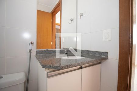 Banheiro da Suíte de apartamento para alugar com 1 quarto, 35m² em Norte (águas Claras), Brasília