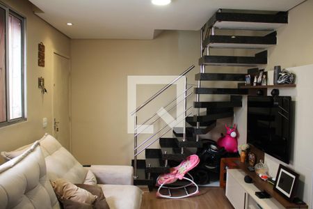 Sala de apartamento para alugar com 2 quartos, 98m² em Jardim Riacho das Pedras, Contagem