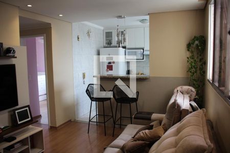 Sala de apartamento para alugar com 2 quartos, 98m² em Jardim Riacho das Pedras, Contagem