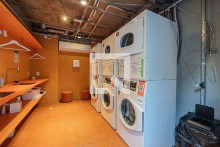 Apartamento para alugar com 25m², 1 quarto e sem vaga Apartamento para alugar com 25m², 1 quarto e sem vagaLavanderia