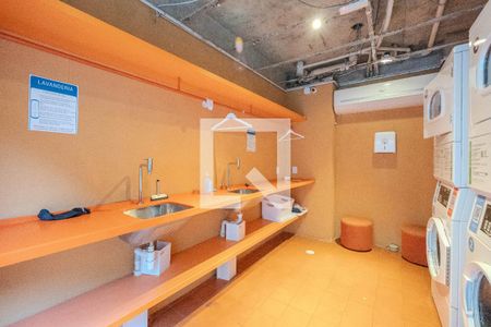 Apartamento para alugar com 25m², 1 quarto e sem vaga Apartamento para alugar com 25m², 1 quarto e sem vagaLavanderia