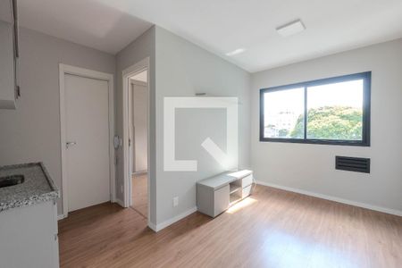 Sala/Cozinha de apartamento para alugar com 1 quarto, 25m² em Bela Vista, São Paulo