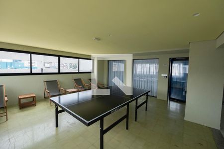 Apartamento para alugar com 25m², 1 quarto e sem vaga Apartamento para alugar com 25m², 1 quarto e sem vagaSalão de jogos