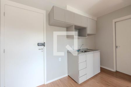 Sala/Cozinha de apartamento para alugar com 1 quarto, 25m² em Bela Vista, São Paulo