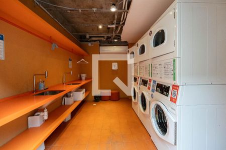 Apartamento para alugar com 25m², 1 quarto e sem vaga Apartamento para alugar com 25m², 1 quarto e sem vagaLavanderia