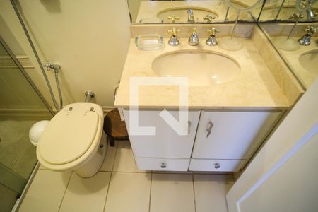 Banheiro da Suíte de apartamento para alugar com 2 quartos, 79m² em Pinheiros, São Paulo