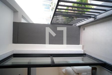 Varanda da Sala de apartamento para alugar com 1 quarto, 42m² em Pinheiros, São Paulo