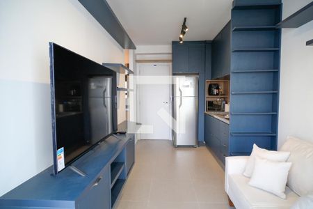Sala/Cozinha de apartamento para alugar com 1 quarto, 42m² em Pinheiros, São Paulo