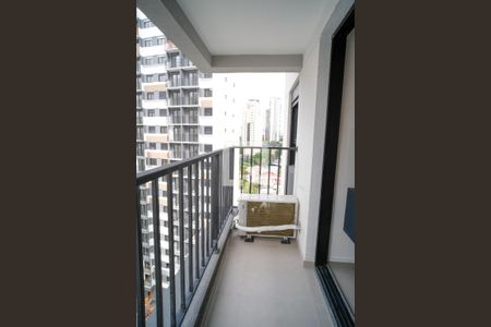 Varanda da Sala de apartamento para alugar com 1 quarto, 42m² em Pinheiros, São Paulo