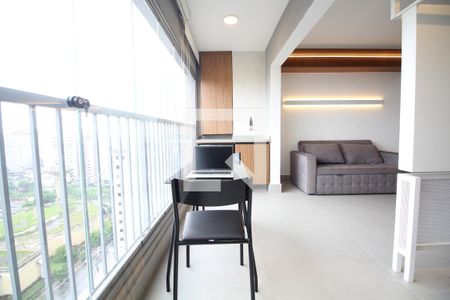 Varanda gourmet de apartamento à venda com 1 quarto, 37m² em Vila Mariana, São Paulo