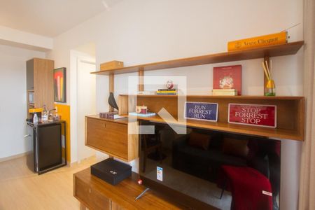 Sala de apartamento para alugar com 1 quarto, 34m² em Santo Amaro, São Paulo