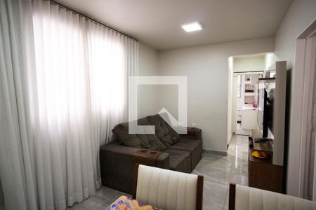 Sala de apartamento à venda com 3 quartos, 67m² em Itapoã, Belo Horizonte