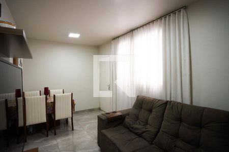 Sala de apartamento à venda com 3 quartos, 67m² em Itapoã, Belo Horizonte