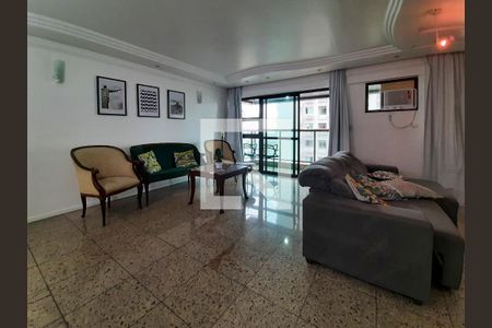 Sala de apartamento para alugar com 3 quartos, 143m² em Barra da Tijuca, Rio de Janeiro