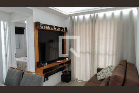 Sala de apartamento à venda com 2 quartos, 53m² em Quitaúna, Osasco