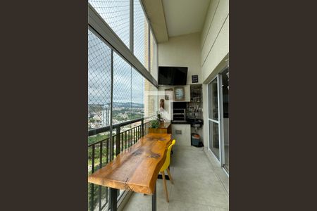 Varanda gourmet de apartamento à venda com 3 quartos, 94m² em Alphaville, Santana de Parnaíba