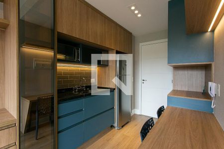 Studio à venda com 25m², 1 quarto e sem vagaCozinha