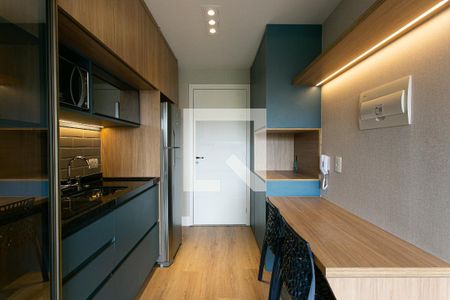 Studio à venda com 25m², 1 quarto e sem vagaCozinha