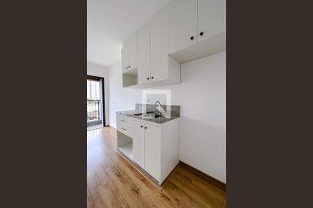 Studio à venda com 33m², 1 quarto e sem vagaCozinha