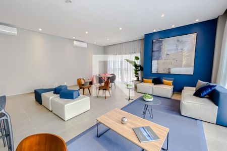 Studio à venda com 33m², 1 quarto e sem vagaÁrea comum - Salão de festas