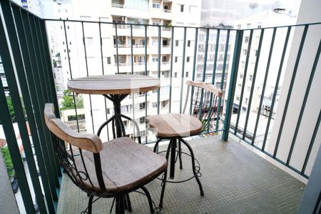 Varanda da Sala de apartamento para alugar com 2 quartos, 72m² em Pinheiros, São Paulo