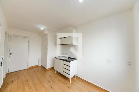 Sala/Cozinha de apartamento à venda com 1 quarto, 35m² em Vila Prudente, São Paulo