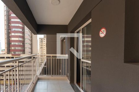 Sacada da Sala de apartamento para alugar com 1 quarto, 40m² em Centro, Campinas