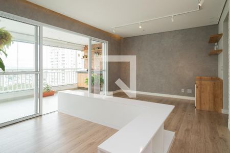 Sala  de apartamento para alugar com 3 quartos, 107m² em Vila Lusitânia, São Bernardo do Campo