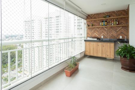 Sacada de apartamento para alugar com 3 quartos, 107m² em Vila Lusitânia, São Bernardo do Campo