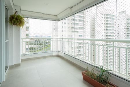 Sacada de apartamento para alugar com 3 quartos, 107m² em Vila Lusitânia, São Bernardo do Campo