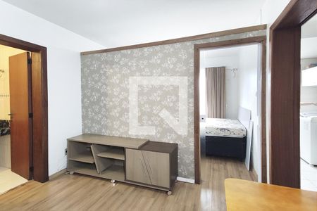 Sala de apartamento para alugar com 1 quarto, 54m² em Centro, São Leopoldo