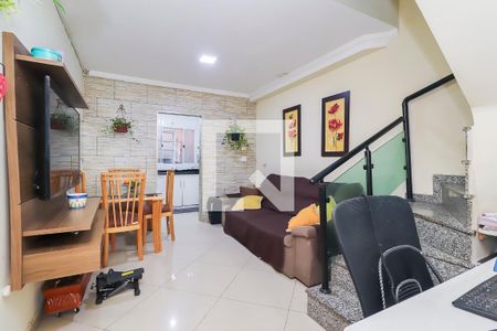 Sala de casa de condomínio à venda com 2 quartos, 102m² em Itaquera, São Paulo