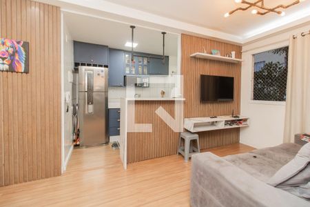 Sala de apartamento para alugar com 2 quartos, 47m² em Jardim São Francisco (zona Leste), São Paulo