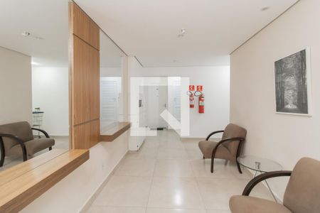 Apartamento para alugar com 47m², 2 quartos e 1 vagaÁrea comum - Hall Social