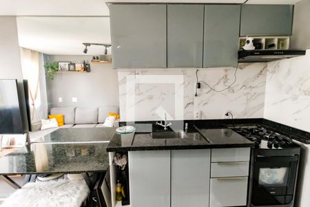 Apartamento à venda com 25m², 1 quarto e sem vagaCozinha e Área de Serviço