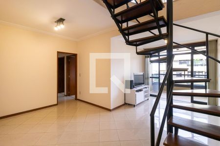 Sala principal de apartamento para alugar com 4 quartos, 195m² em Taquaral, Campinas