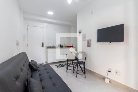 Sala de apartamento à venda com 1 quarto, 28m² em Jardim Paulista, São Paulo